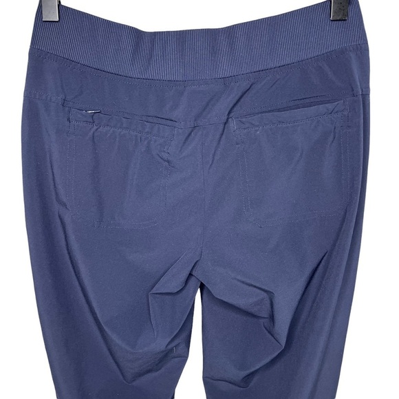 Athleta Midtown Pull On Jogger Pants Navy Blue Size 0 Travel Pants 353676 - Picture 6 of 10